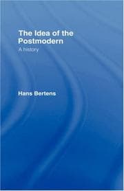Tapa de The Idea of the Postmodern