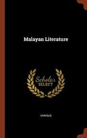 Tapa de Malayan Literature