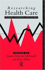 Tapa de Researching health care