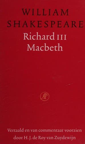 Tapa de Plays (Macbeth / King Richard III)