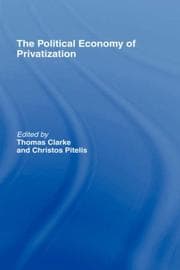 Tapa de The Political economy of privatization