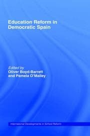 Tapa de Education reform in democratic Spain