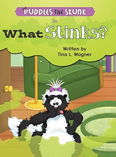 Tapa de Puddles the Skunk in What Stinks?