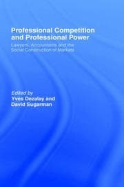 Tapa de Professional competition and professional power