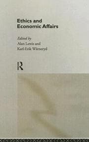 Tapa de Ethics and economic affairs