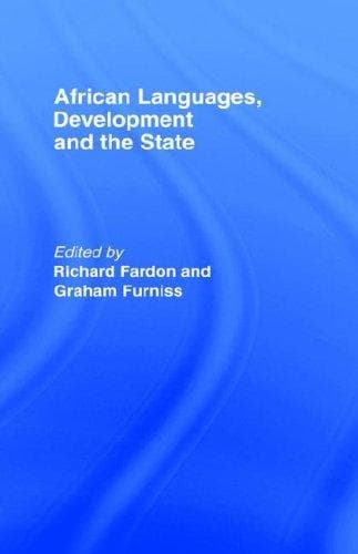 Tapa de African languages, development and the state