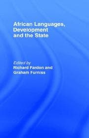 Tapa de African languages, development and the state