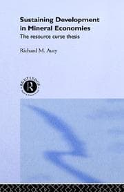 Tapa de Sustaining development in mineral economies