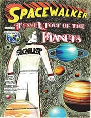 Tapa de SPACEWALKER, Travel tour of the Planets. volume