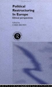 Tapa de Political Restructuring in Europe