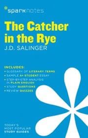 Tapa de The Catcher in the Rye SparkNotes Literature Guide