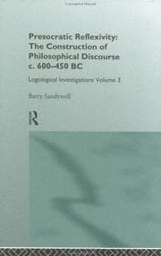 Tapa de Presocratic reflexivity