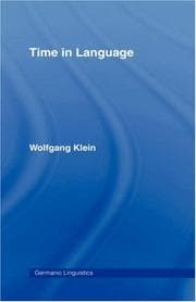 Tapa de Time in language