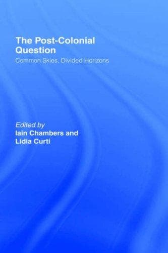 Tapa de The Postcolonial Question