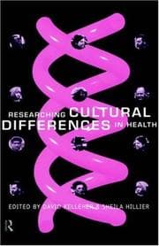 Tapa de Researching Cultural Differences in Health
