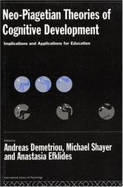Tapa de Neo-Piagetian theories of cognitive development