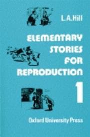 Tapa de Elementary Stories for Reproduction