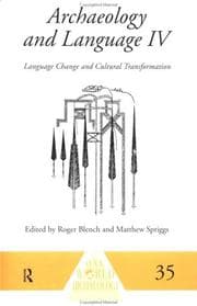 Tapa de Archaeology and Language IV