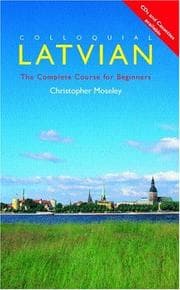 Tapa de Colloquial Latvian