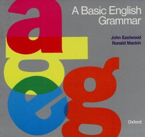 Tapa de A Basic English Grammar
