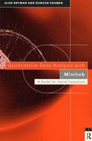 Tapa de Quantitative data analysis with minitab