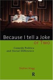 Tapa de Because I tell a joke or two