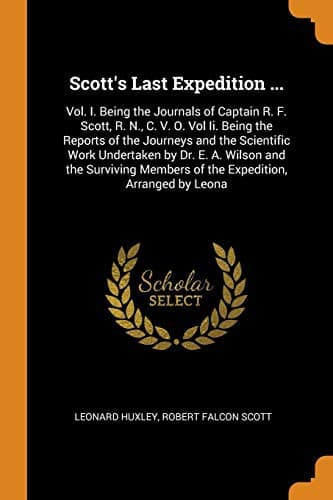 Tapa de Scott's Last Expedition ...