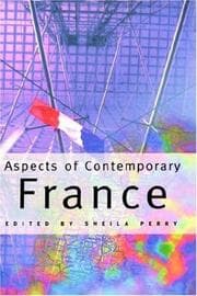Tapa de Aspects of contemporary France