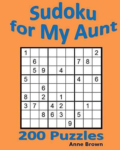 Tapa de Sudoku for My Aunt