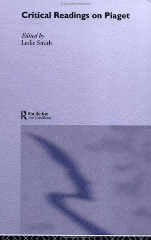 Tapa de Critical readings on Piaget