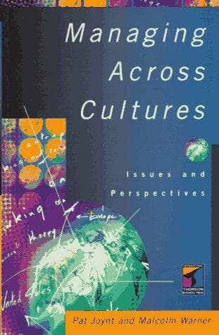 Tapa de Managing across cultures