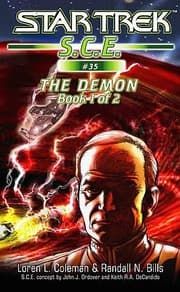 Tapa de Star Trek S.C.E. - The Demon, Book 1