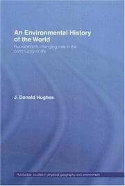 Tapa de The Environmental History of the World