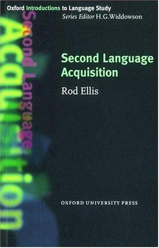 Tapa de Second Language Acquisition