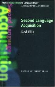 Tapa de Second language acquisition