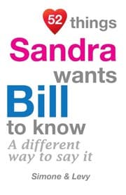 Tapa de 52 Things Sandra Wants Bill To Know