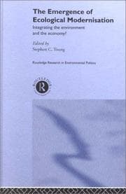Tapa de The Emergence of Ecological Modernisation