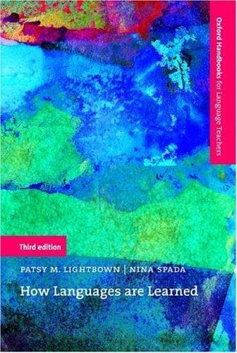 Tapa de How languages are learned