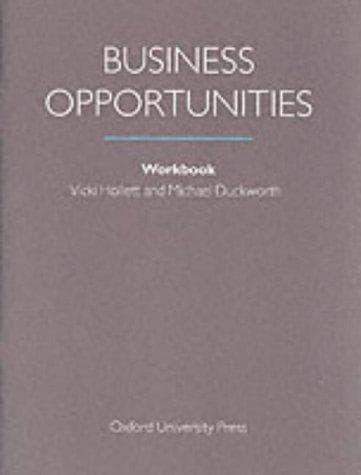 Tapa de Business Opportunities