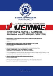 Tapa de International Journal of Electronics, Mechanical and Mechatronics Engineering