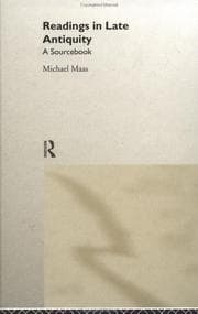 Tapa de Readings in late antiquity