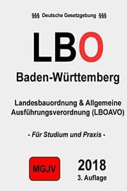 Tapa de Landesbauordnung für Baden-Württemberg