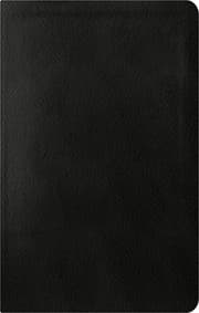 Tapa de ESV Reformation Study Bible, Condensed Edition - Black, Premium Leather