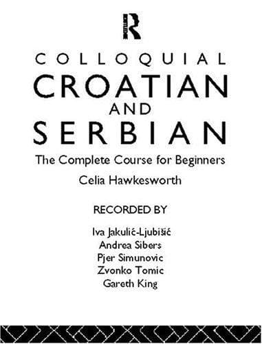 Tapa de Colloquial Croatian and Serbian