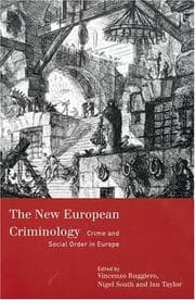 Tapa de The new European criminology
