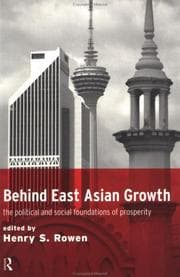Tapa de Behind East Asian growth