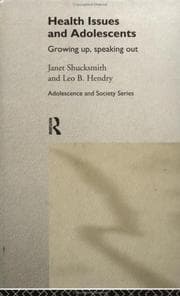 Tapa de Health Issues and Adolescents