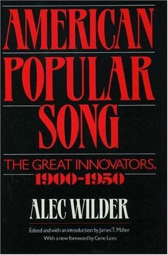 Tapa de American popular song