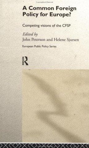 Tapa de A Common Foreign Policy for Europe?