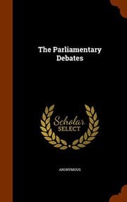 Tapa de The Parliamentary Debates